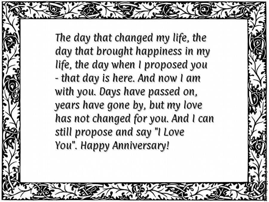 Anniversary wishes to my husband