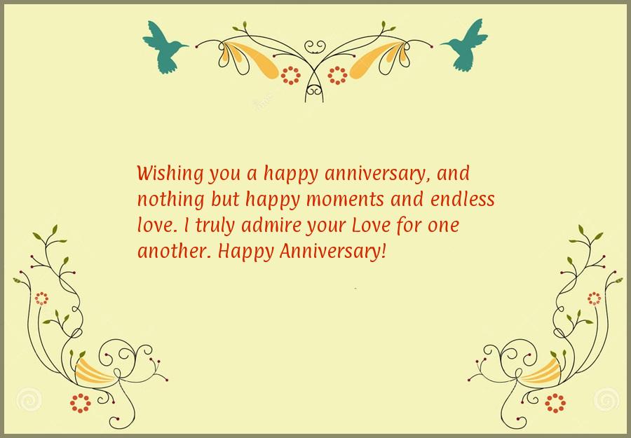 Anniversary wishes for couples