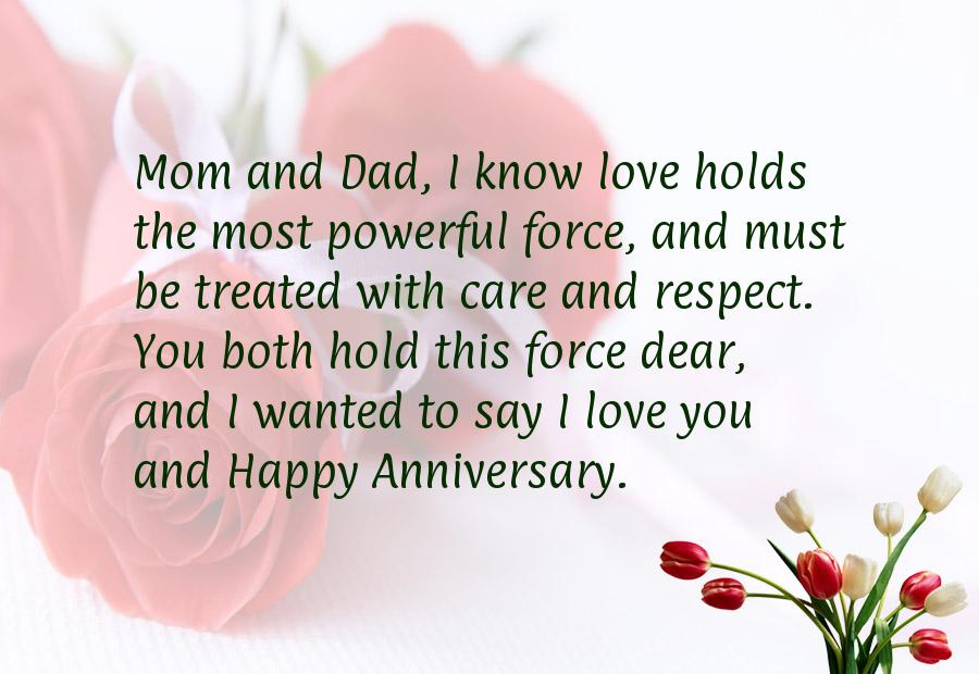Mom dad anniversary quotes