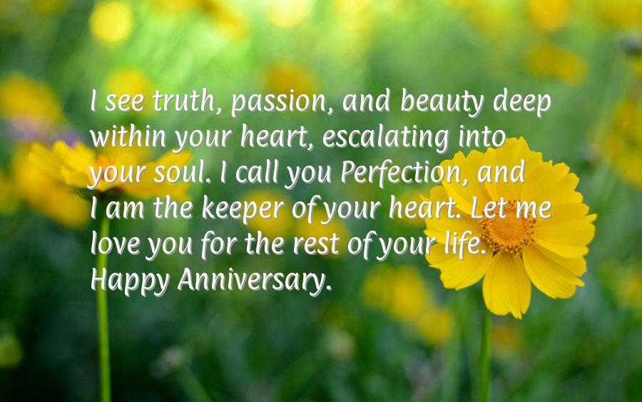 Wishes for anniversary