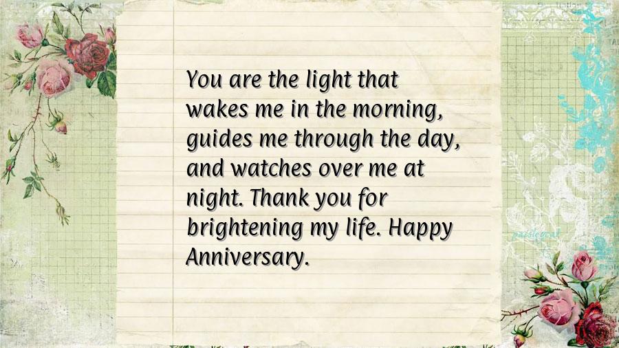Marriage anniversary wishes for husband