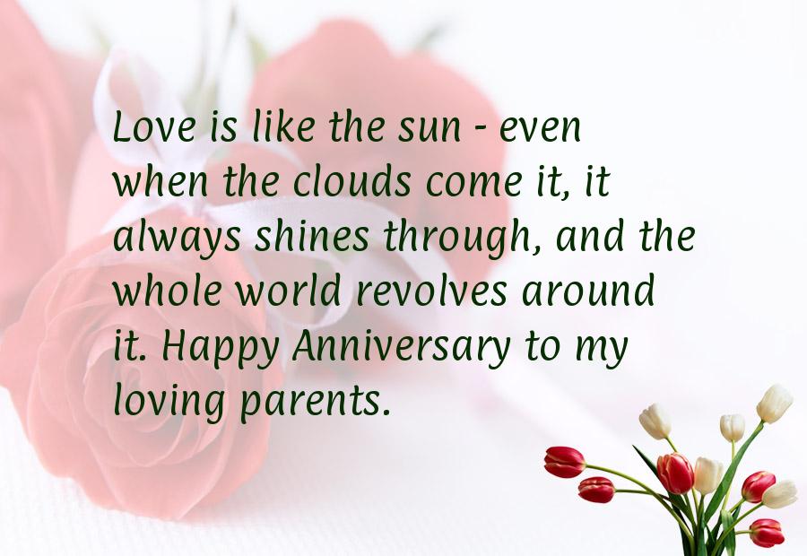 Mom and dad anniversary quotes