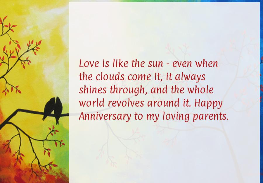 Parent anniversary quotes