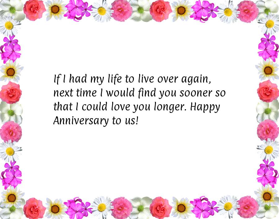 Wedding anniversary wishes to husband