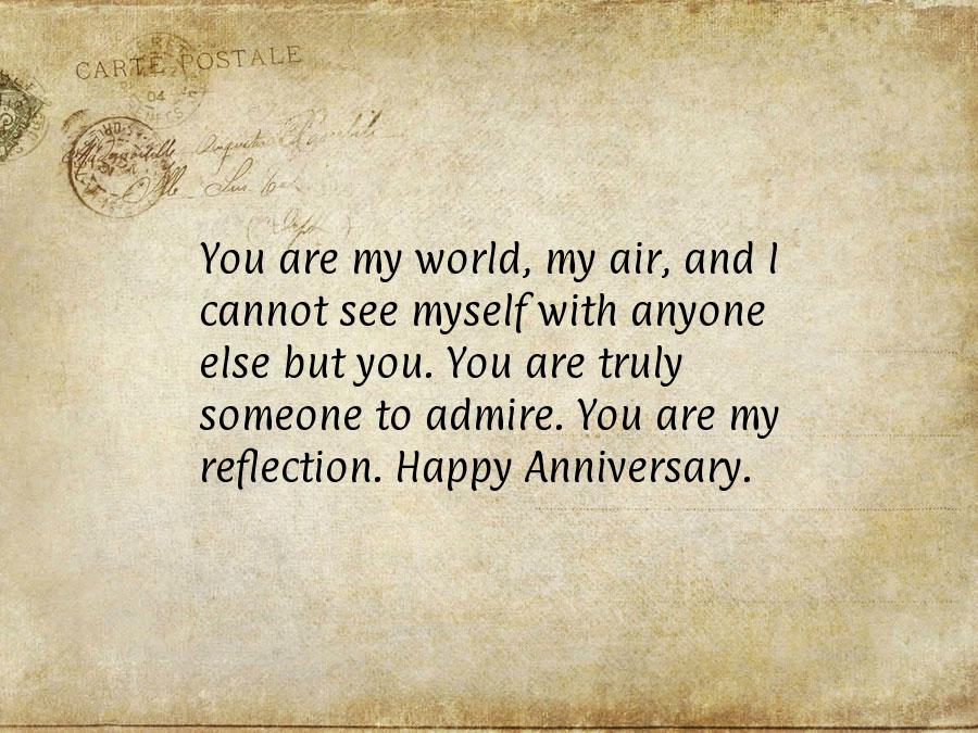 Marriage anniversary wishes to wife