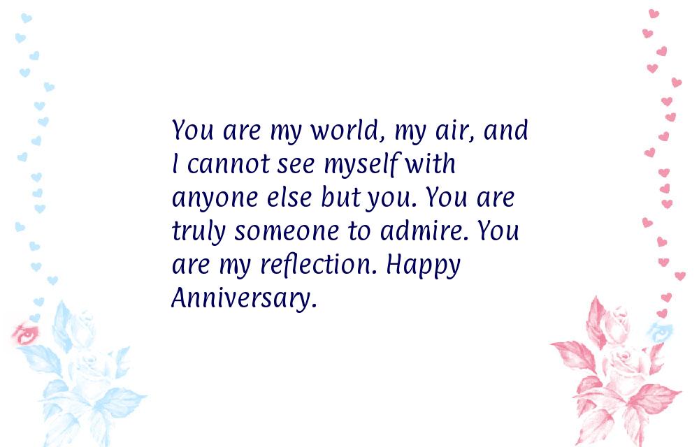 Marriage anniversary message for wife