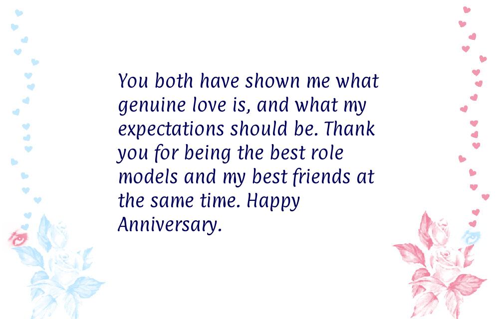Anniversary wishes for friends