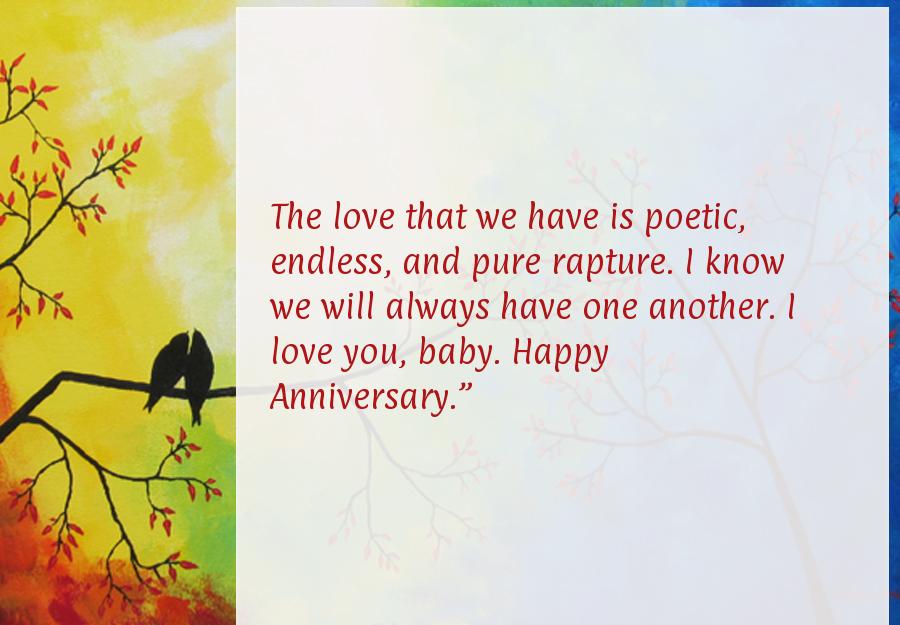Marriage anniversary quotes to wife