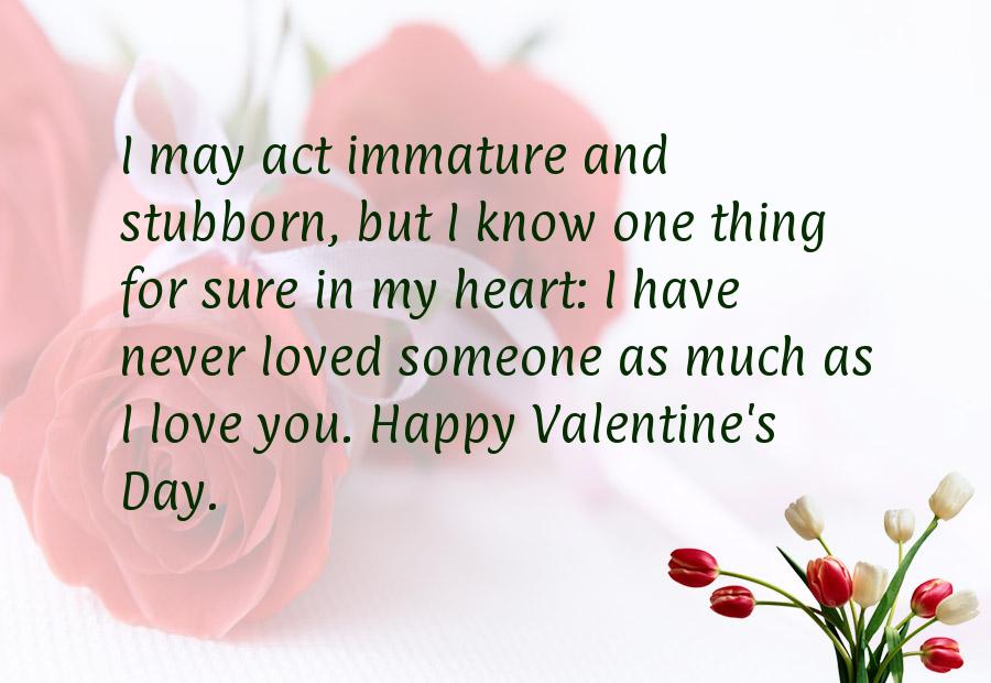 Happy valentines day messages