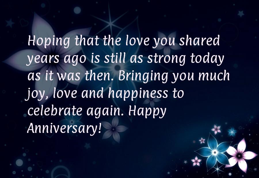 Marriage anniversary wishes for parents