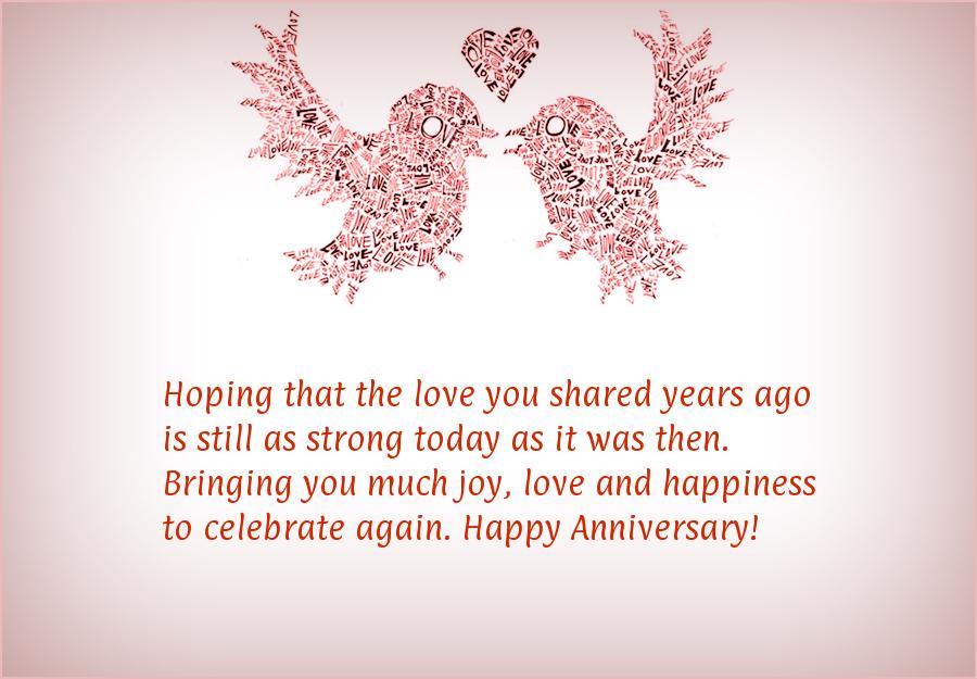 Marriage anniversary quotes for parents