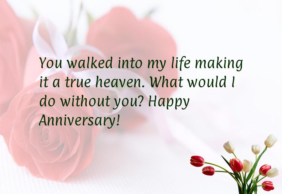 Wedding Anniversary Messages For Wife