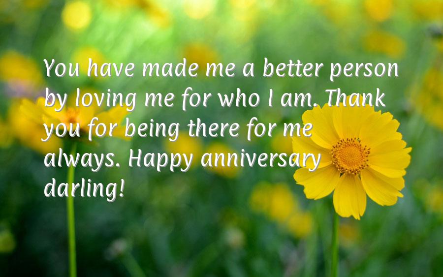 Happy anniversary quotes for her