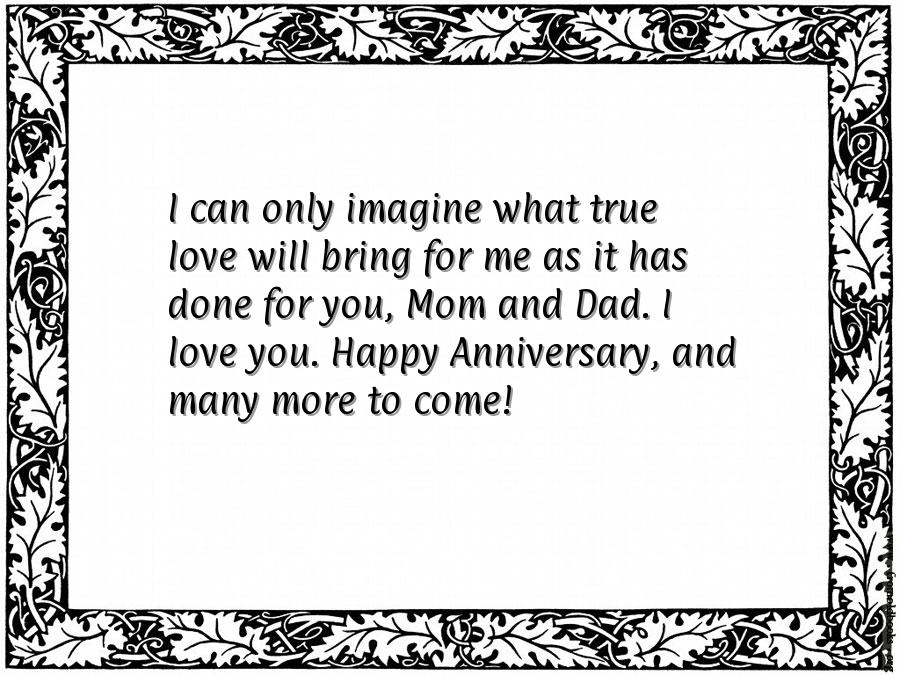 Marriage anniversary quotes for parents
