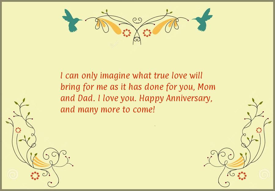 Quotes for parents anniversary