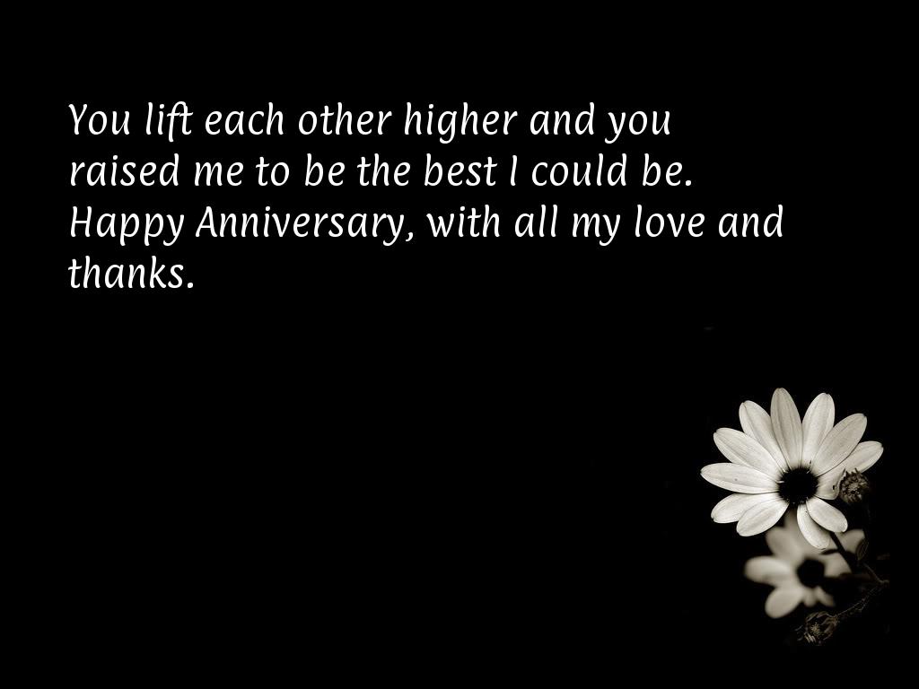 Anniversary wishes to parents
