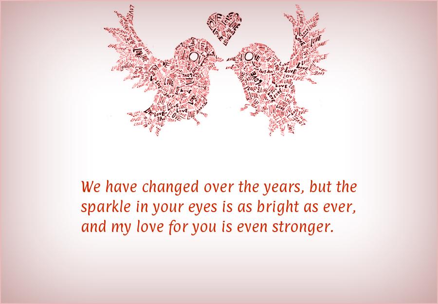 Happy anniversary quotes for her