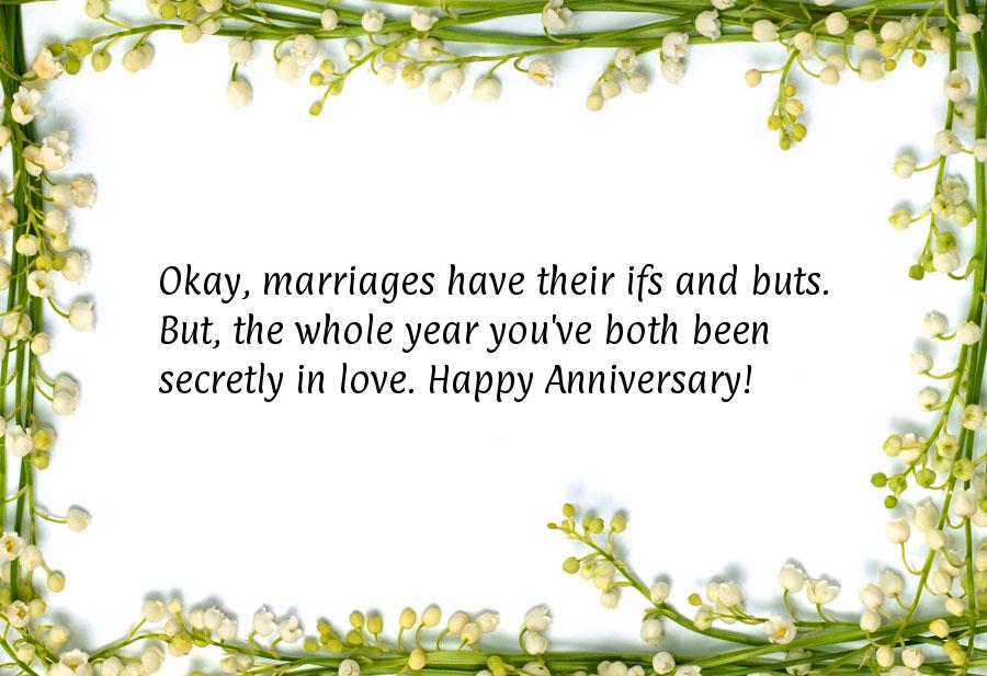 1st wedding anniversary wishes