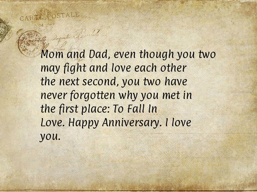 parents anniversary essay