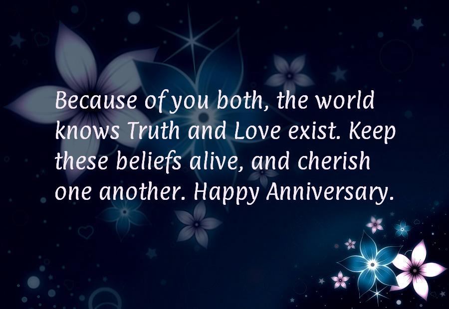 Wedding Anniversary Wishes Sms