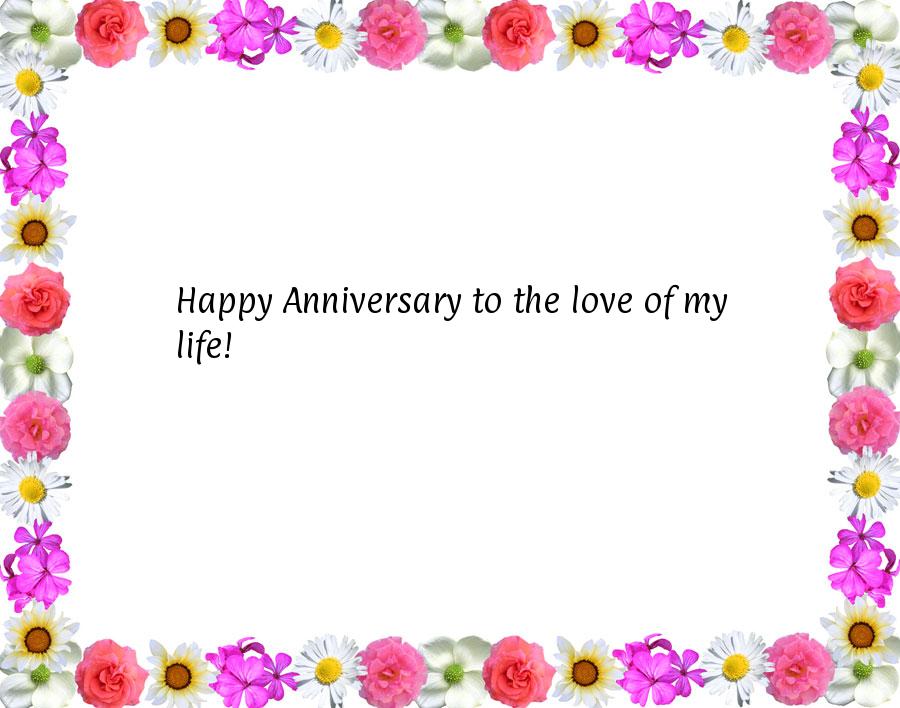 Marriage anniversary message to wife