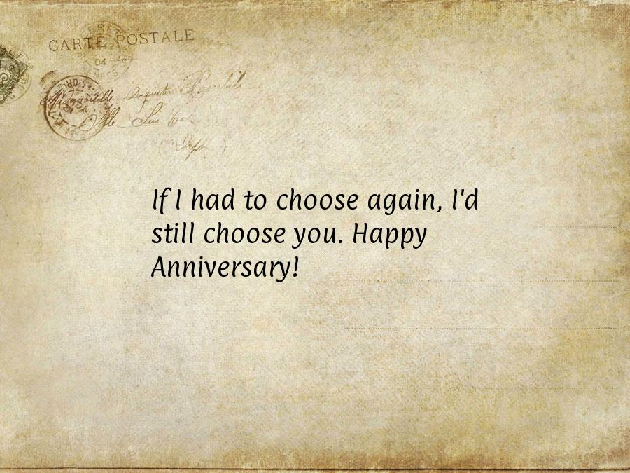 classic paper letter wedding anniversary quotes for husband funny