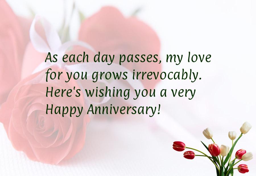 Wedding Anniversary Message to My Wife