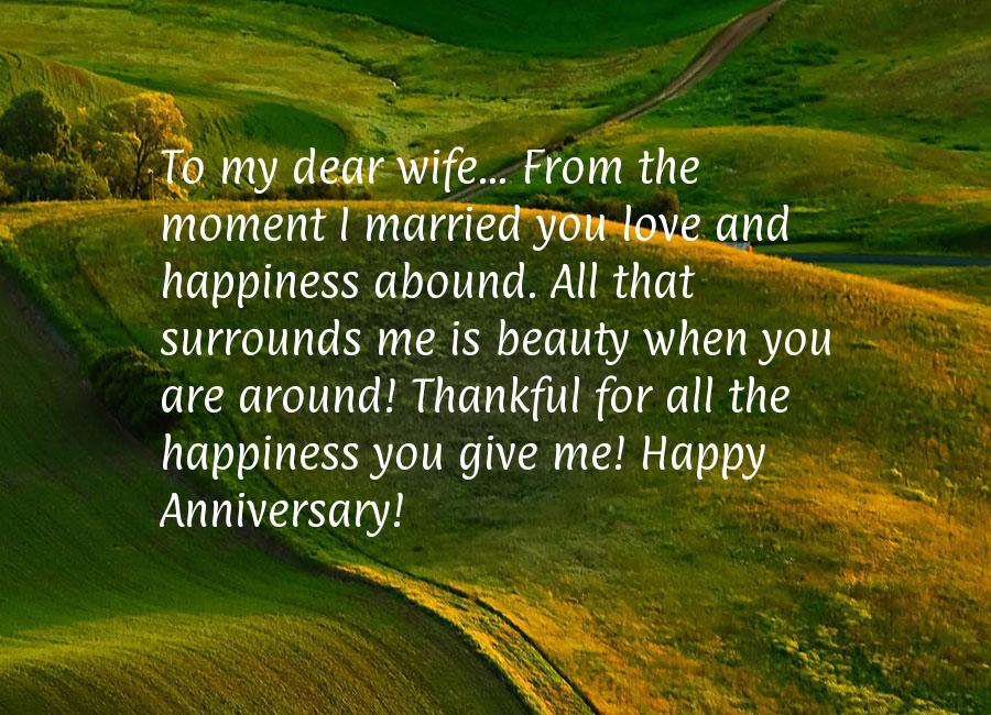 Anniversary cards for wife